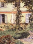 Edouard Manet House at Rueil oil painting on canvas